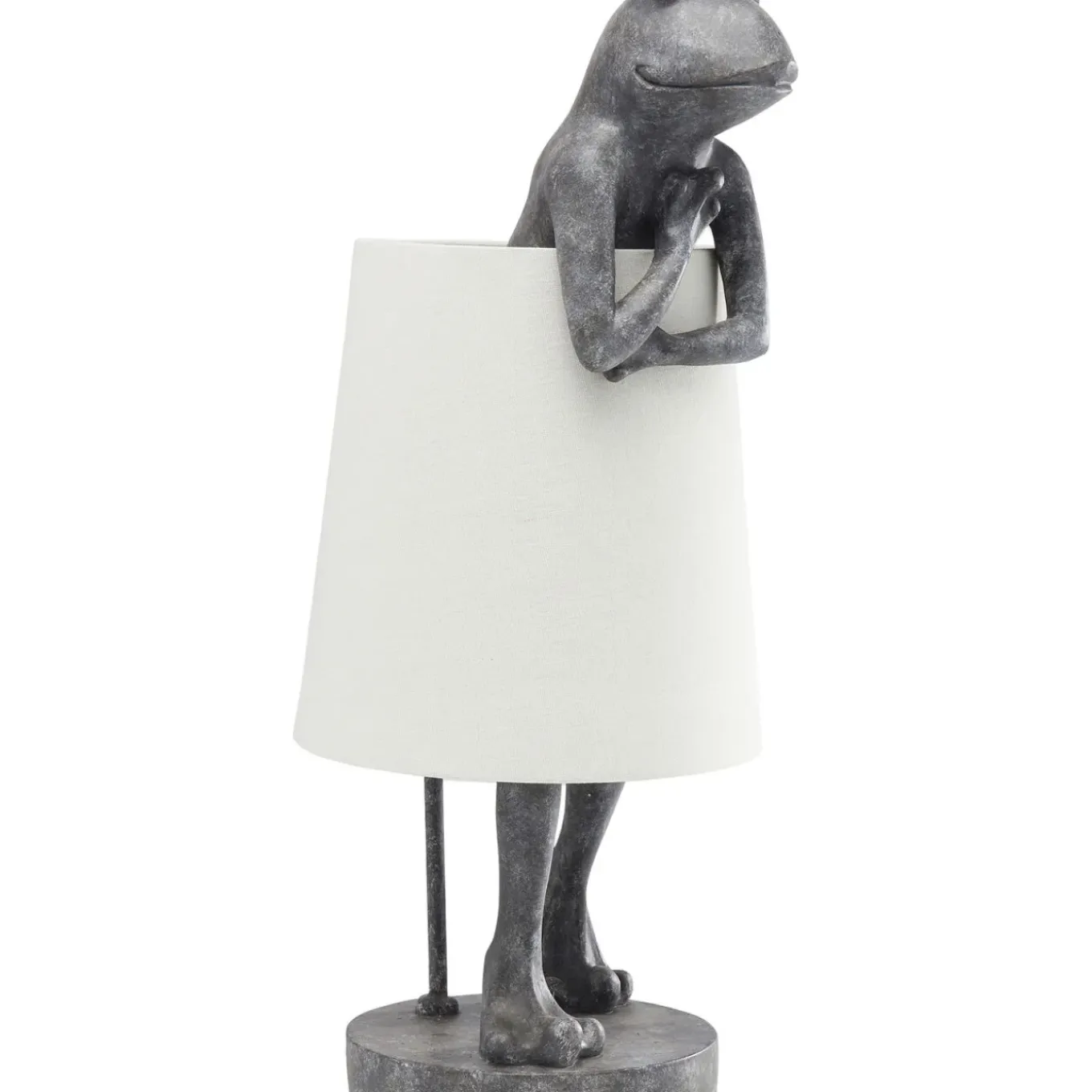 Lampe A Poser Animal Frog Gris