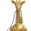 Lampe A Poser Animal Giraffe Dore 50Cm