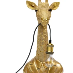 Lampe A Poser Animal Giraffe Dore 50Cm