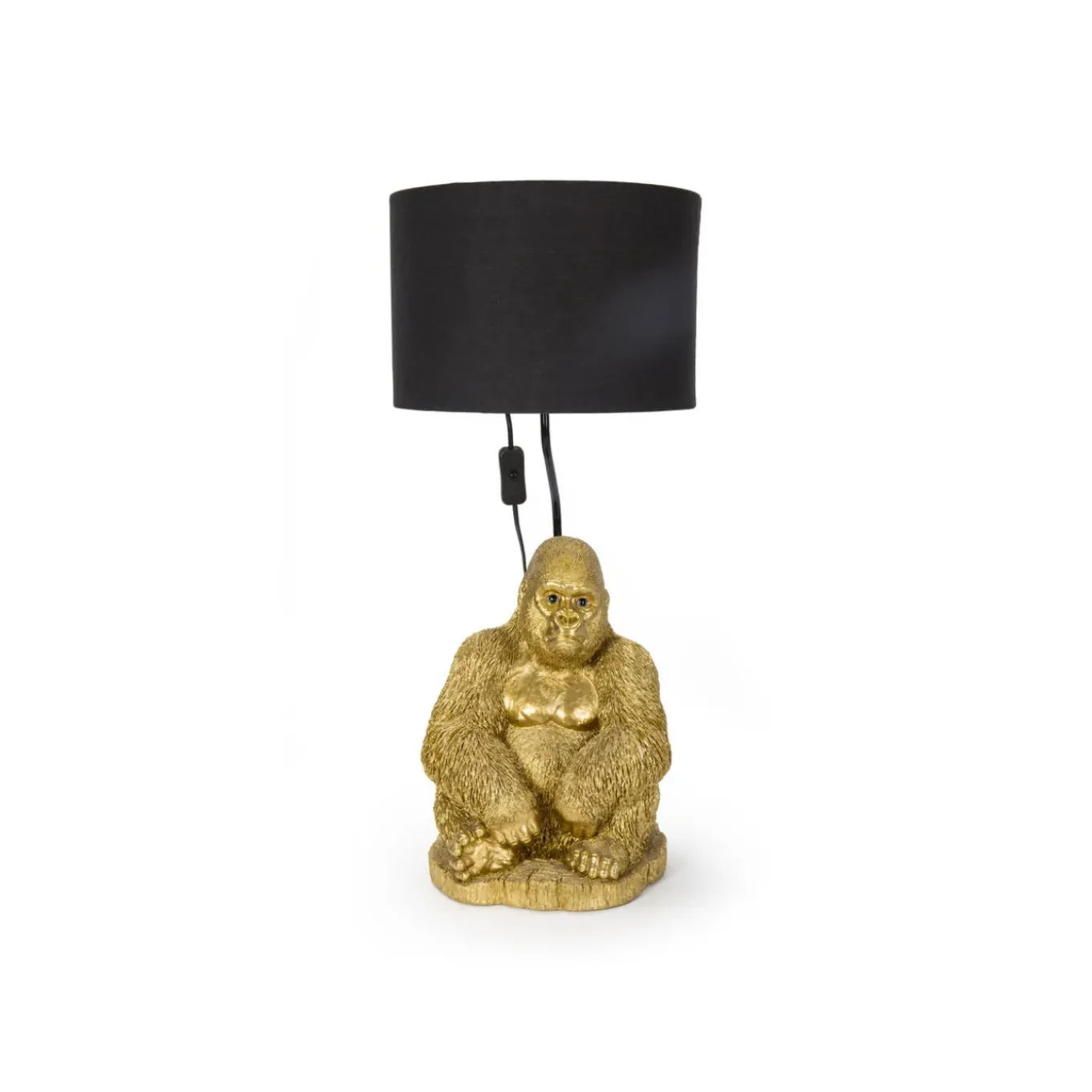 Lampe A Poser Animal Monkey Gorilla Dore
