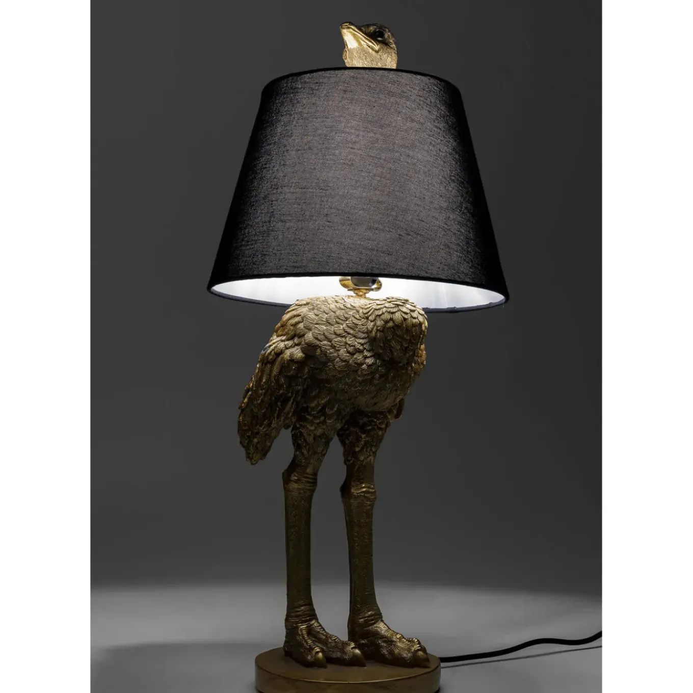 Lampe A Poser Animal Ostrich 67Cm