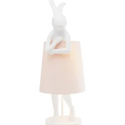 Lampe A Poser Animal Rabbit Blanc 68Cm