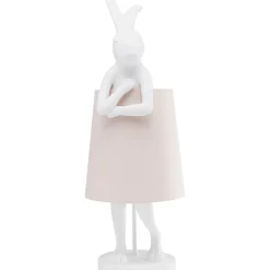 Lampe A Poser Animal Rabbit Blanc 68Cm