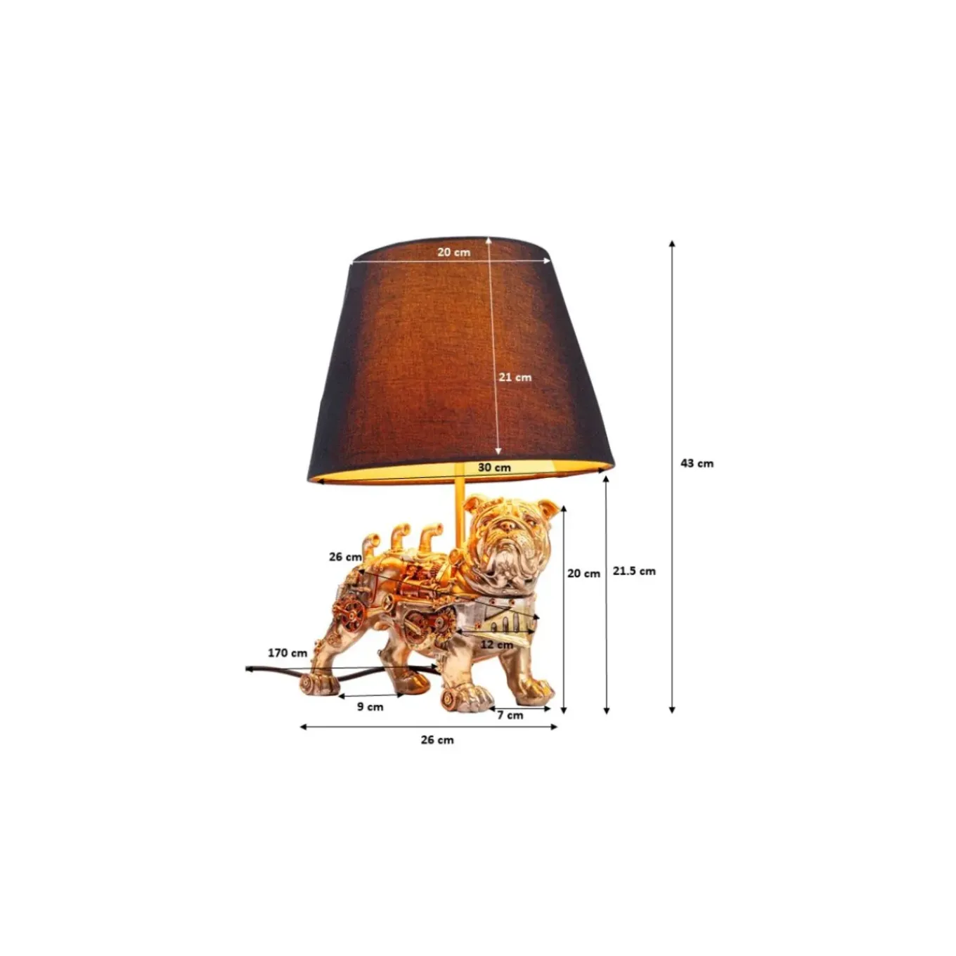 Lampe A Poser Animal Rhino