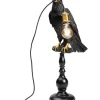 Lampe A Poser Animal Sitting Crow Noir Mat 61Cm