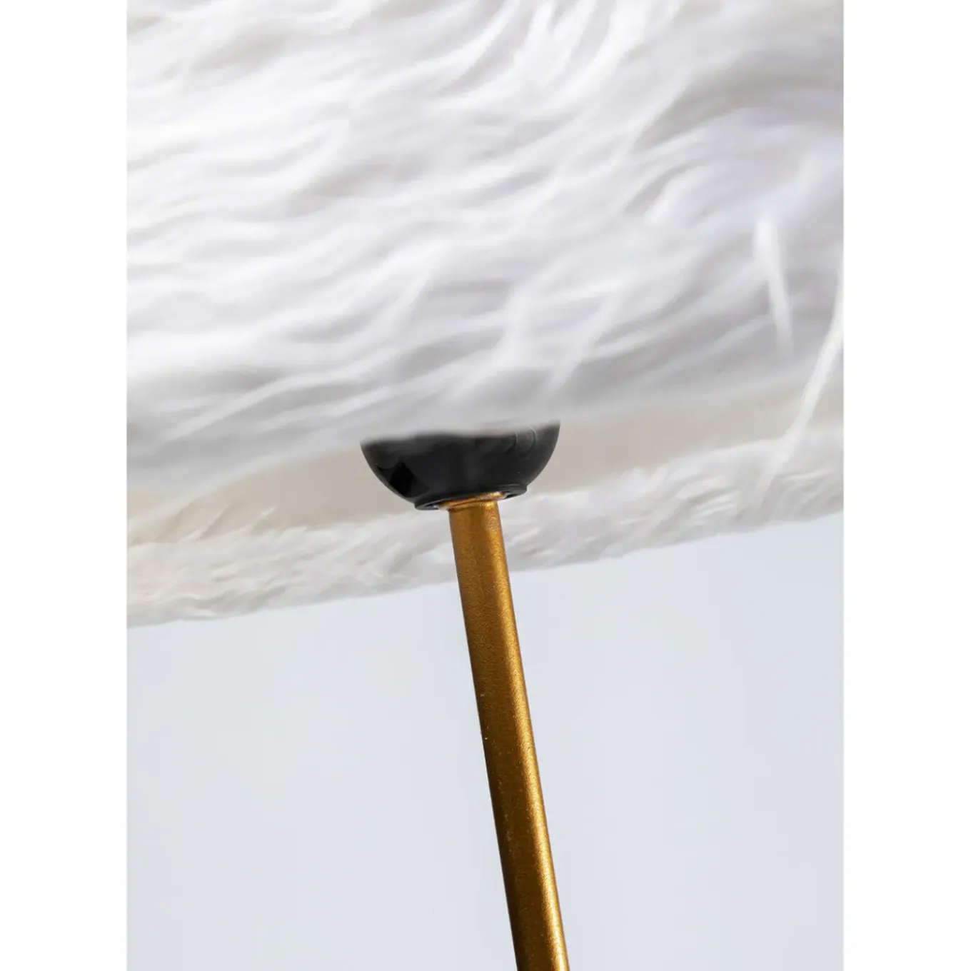 Lampe A Poser Animal Standing Monkey Dore 51Cm