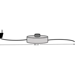Lampe A Poser Apollon O35Cm