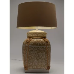 Lampe A Poser Basket Creme 73Cm