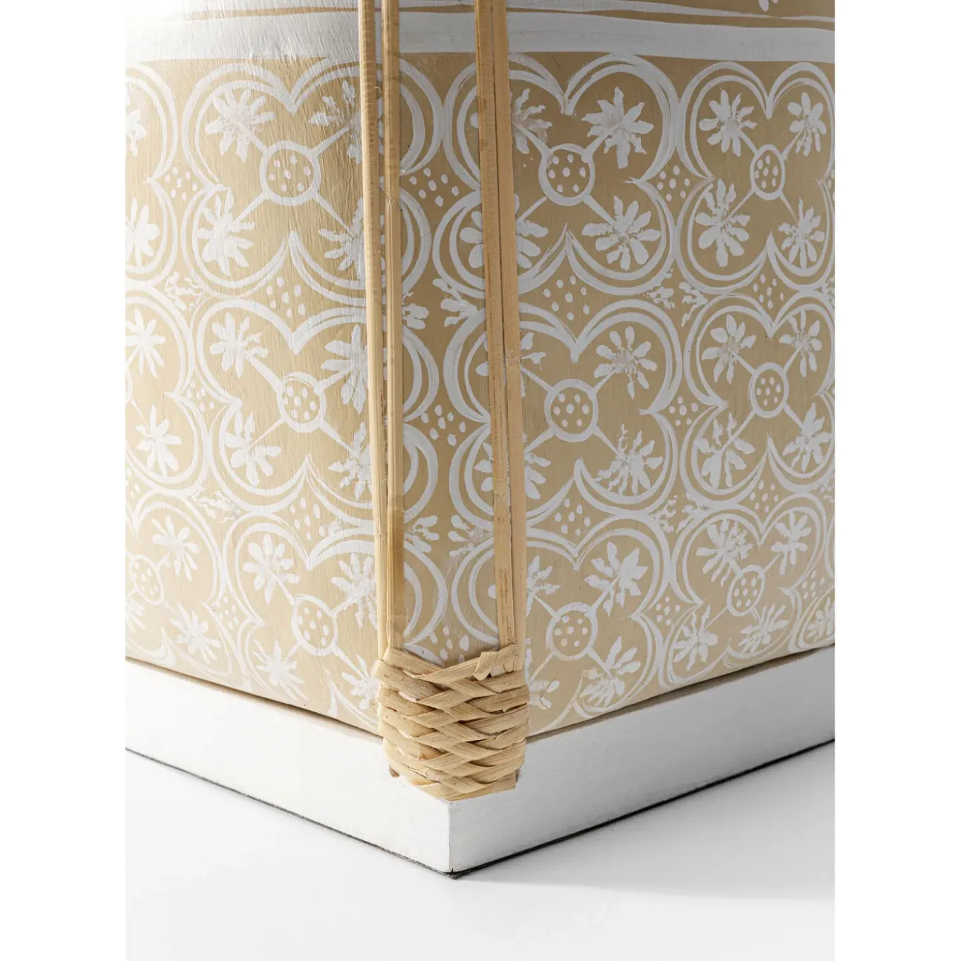 Lampe A Poser Basket Creme 73Cm