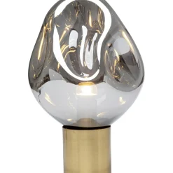 Lampe A Poser Dough Argente 38Cm