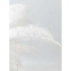 Lampe A Poser Feather Palm Blanc 60Cm