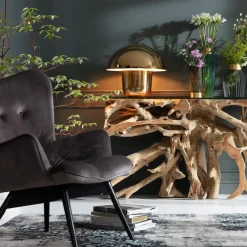 Lampe A Poser Mushroom Laiton