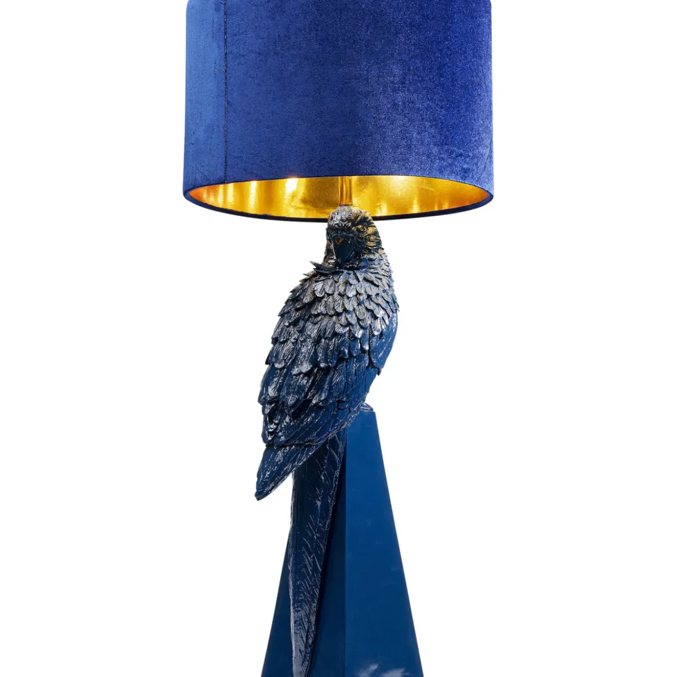 Lampe A Poser Parrot Bleu 84Cm