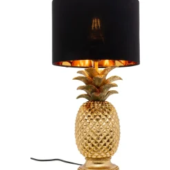 Lampe A Poser Pineapple Dore 47Cm