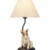 Lampe A Poser Sitting Dog 46Cm