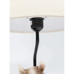 Lampe A Poser Sitting Dog 46Cm
