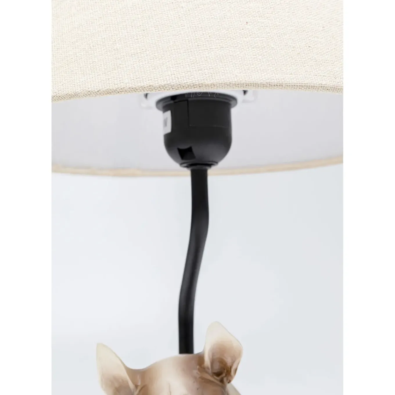 Lampe A Poser Sitting Dog 46Cm