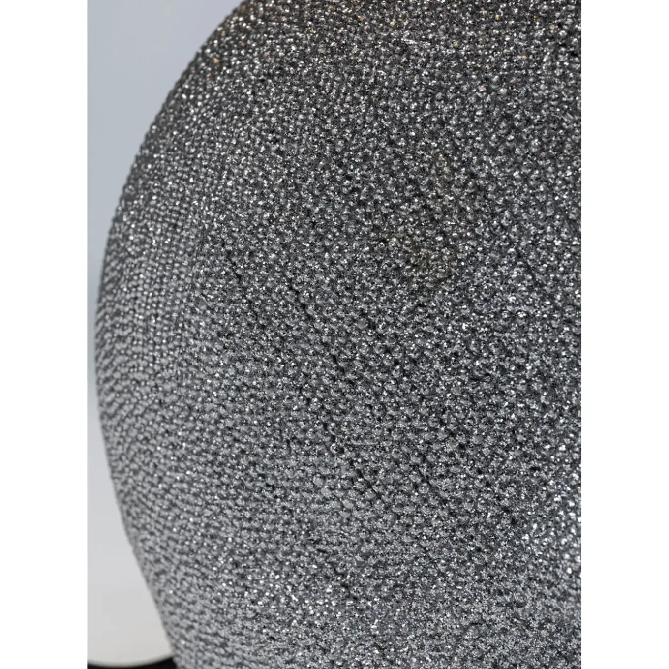 Lampe A Poser Skull Crystals Front 44Cm