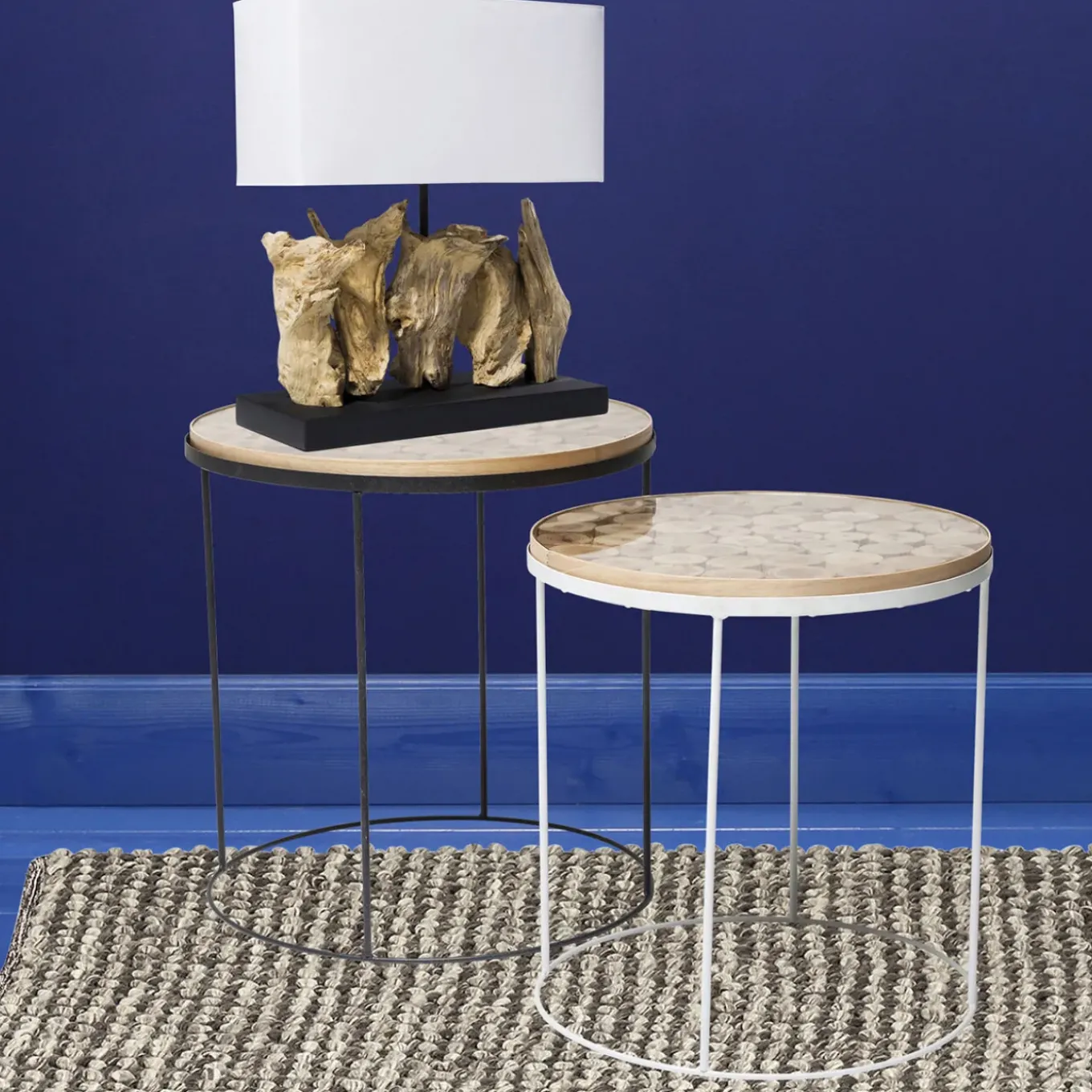 Lampe A Poser Verticale Nature 43Cm