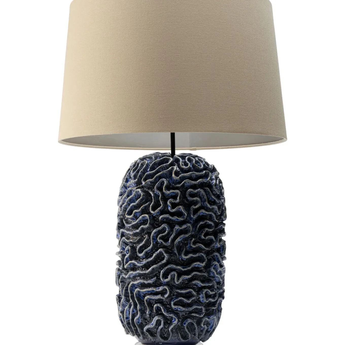 Lampe A Poser Waterflow Bleu 79Cm