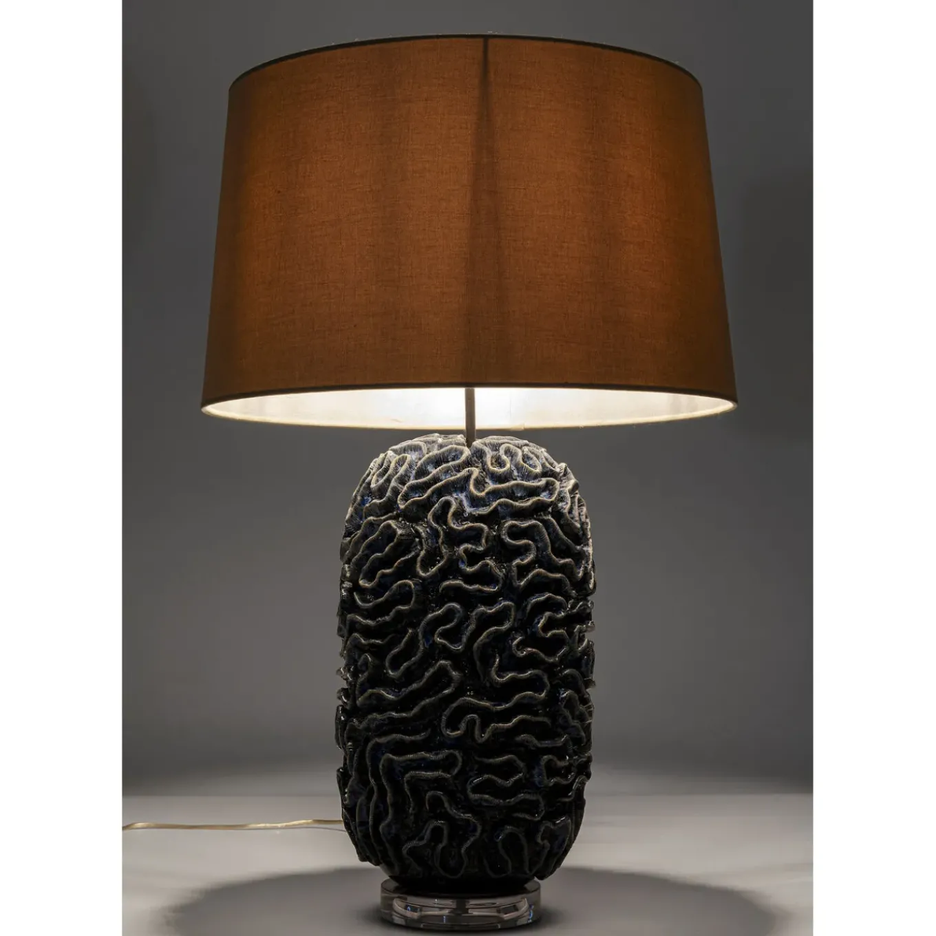 Lampe A Poser Waterflow Bleu 79Cm