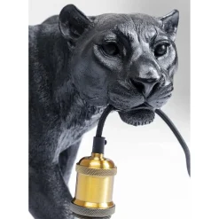 Lampe De Sol Animal Bagheera 40Cm