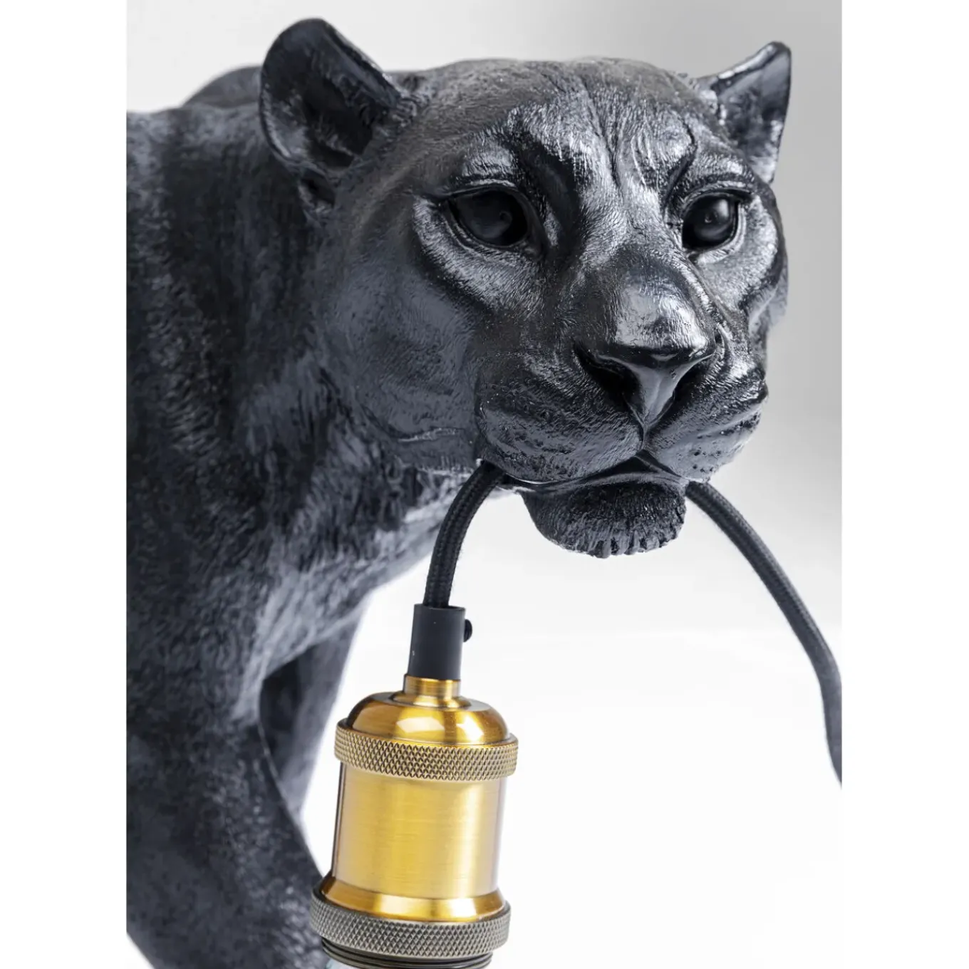 Lampe De Sol Animal Bagheera 40Cm