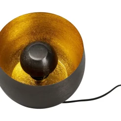 Lampe De Sol Apollon Smooth Noir O28Cm