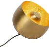 Lampe De Sol Apollon Smooth Dore O28Cm