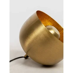 Lampe De Sol Apollon Smooth Dore O28Cm