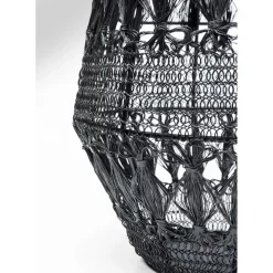 Lanterne Hayat Noir 33Cm