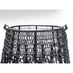 Lanterne Hayat Noir 33Cm