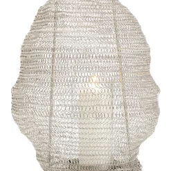 Lanterne Mesh Argente O30Cm