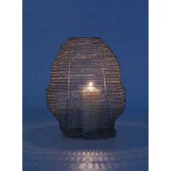 Lanterne Mesh Argente O30Cm