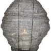 Lanterne Mesh Noir O40Cm