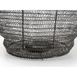Lanterne Mesh Noir O40Cm