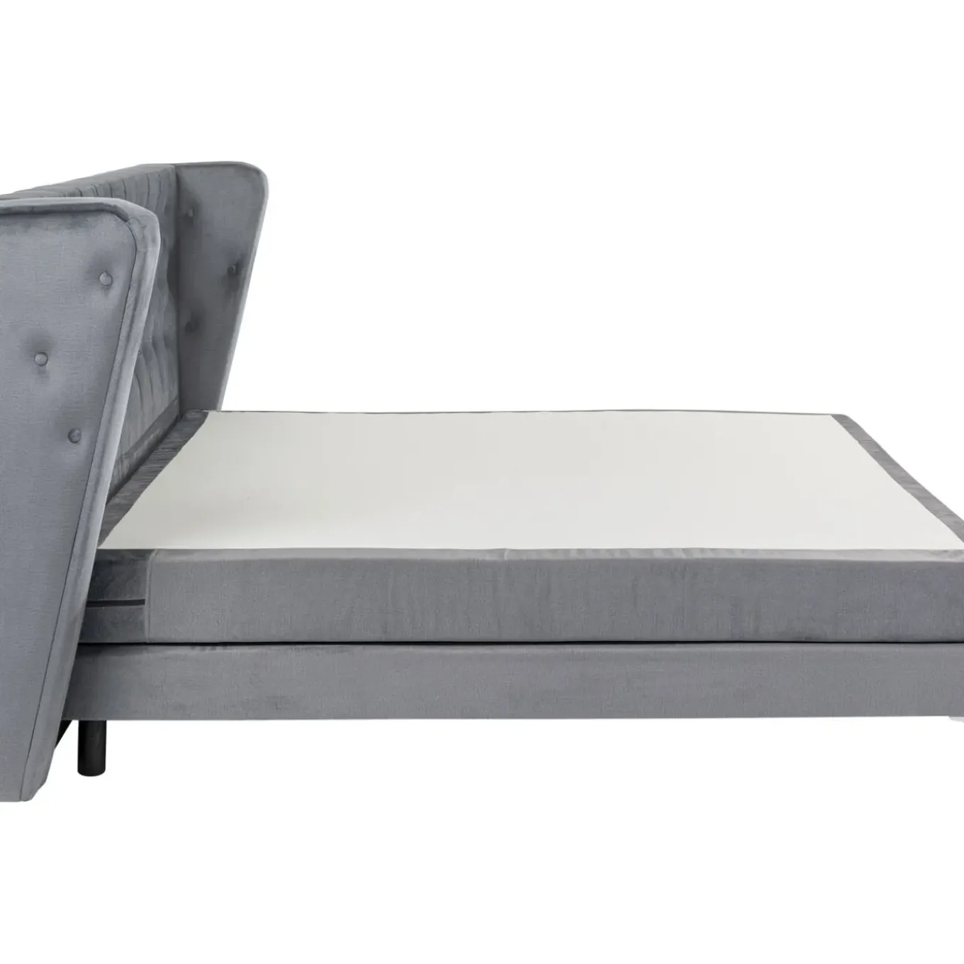 Lit Boxspring Benito Moon Gris 180X200