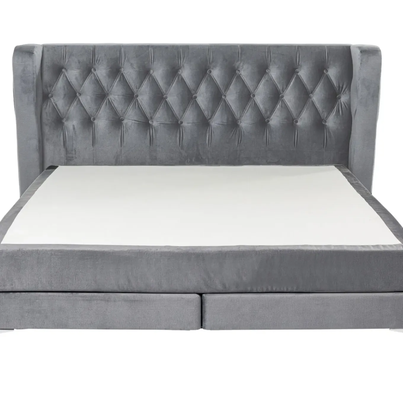 Lit Boxspring Benito Moon Gris 160X200