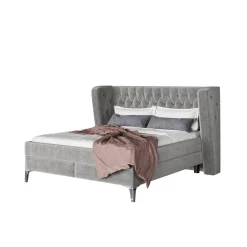 Lit Boxspring Benito Moon Gris 160X200
