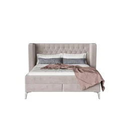 Lit Boxspring Benito Moon Creme 180X200