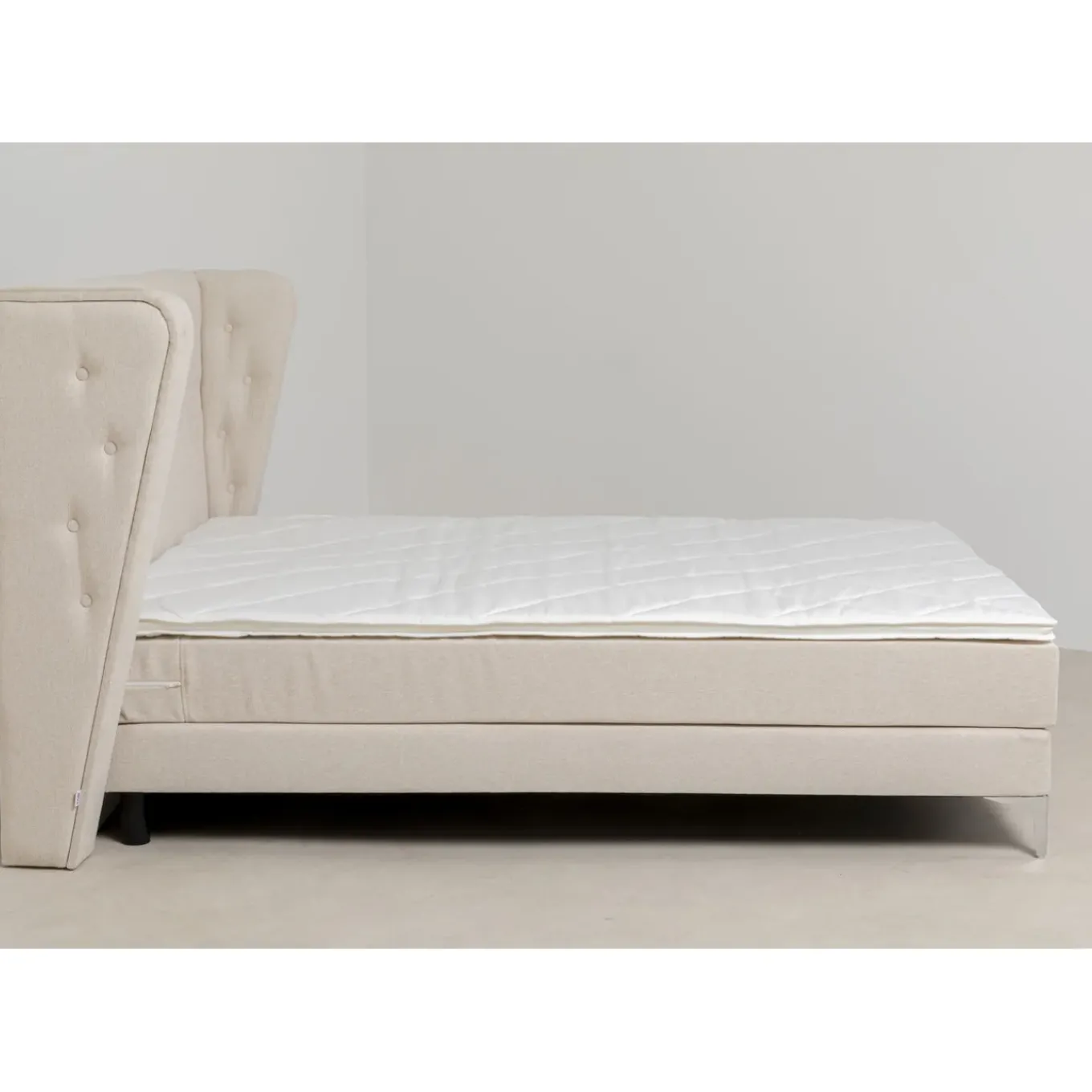 Lit Boxspring Benito Moon Creme 180X200