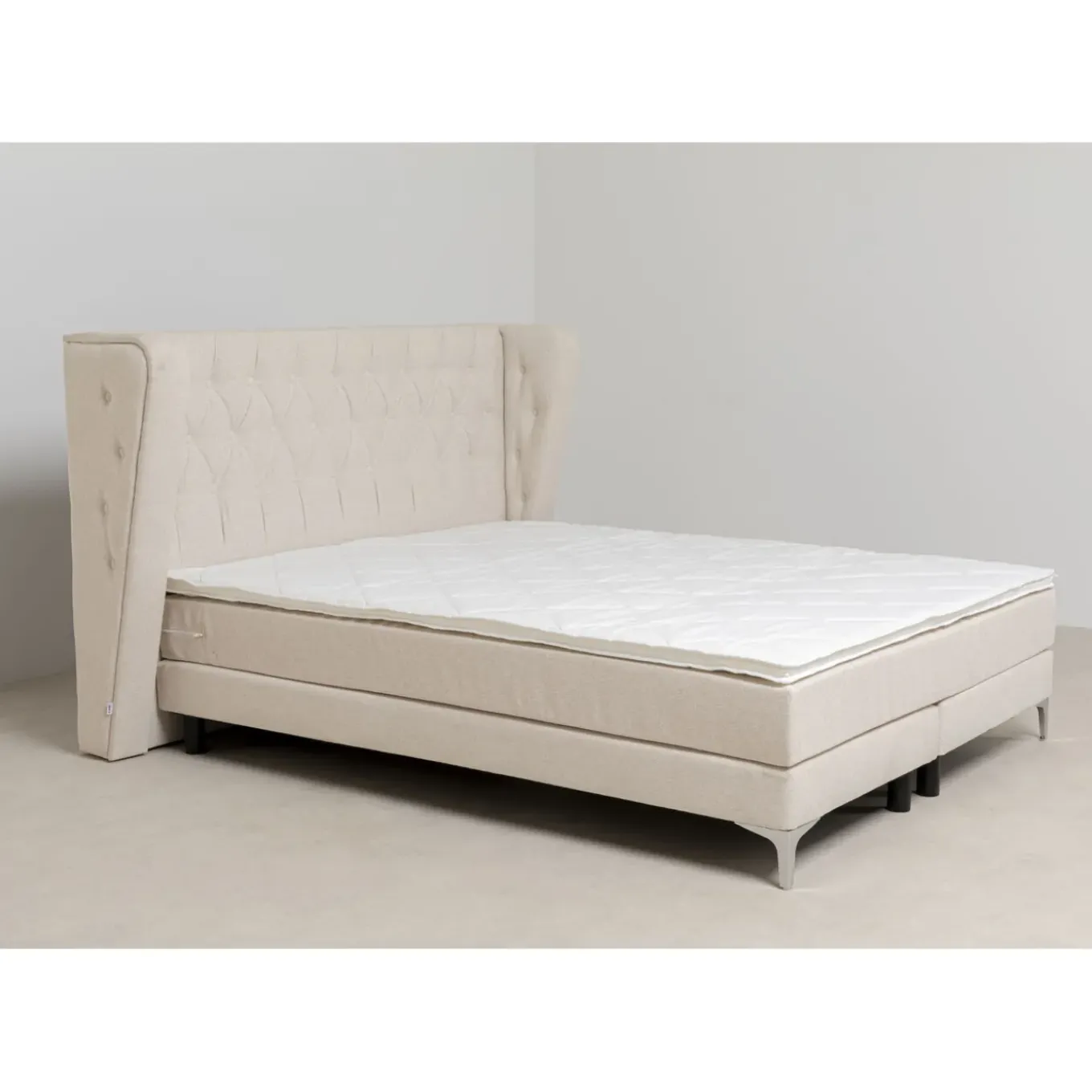 Lit Boxspring Benito Moon Creme 180X200