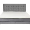 Lit Boxspring Benito Star Gris 180X200