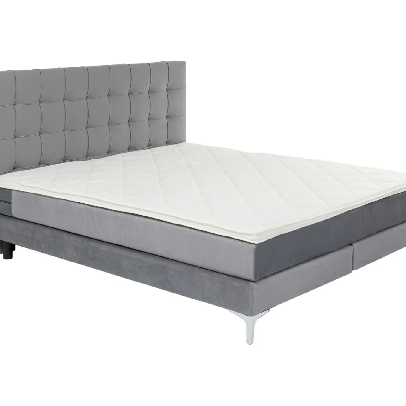 Lit Boxspring Benito Star Gris 180X200