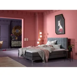 Lit Boxspring Benito Star Gris 160X200