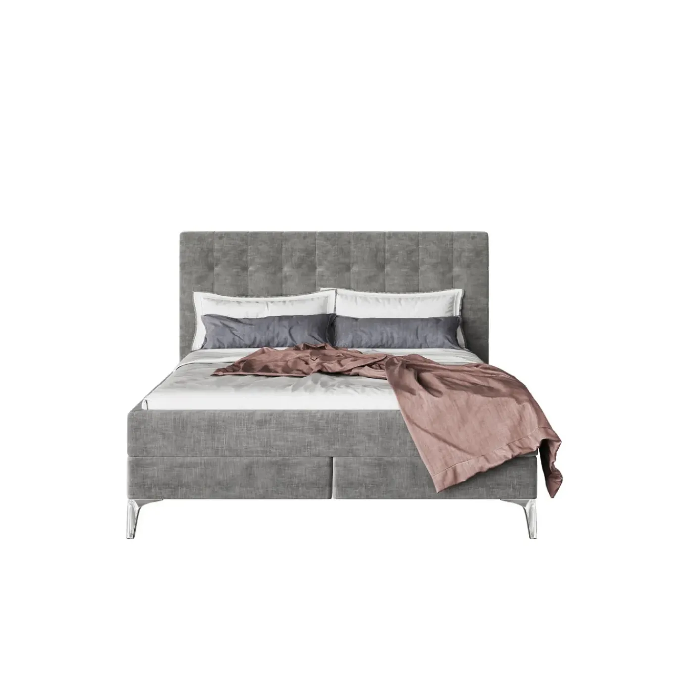 Lit Boxspring Benito Star Gris 160X200