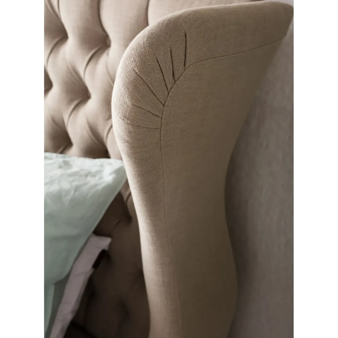 Lit City Spirit 160X200Cm Lin Naturel