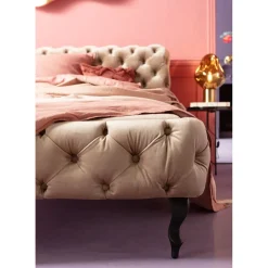 Lit Desire Velours Ecru 180X200Cm