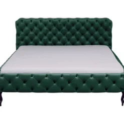 Lit Desire Velours Vert 160X200Cm