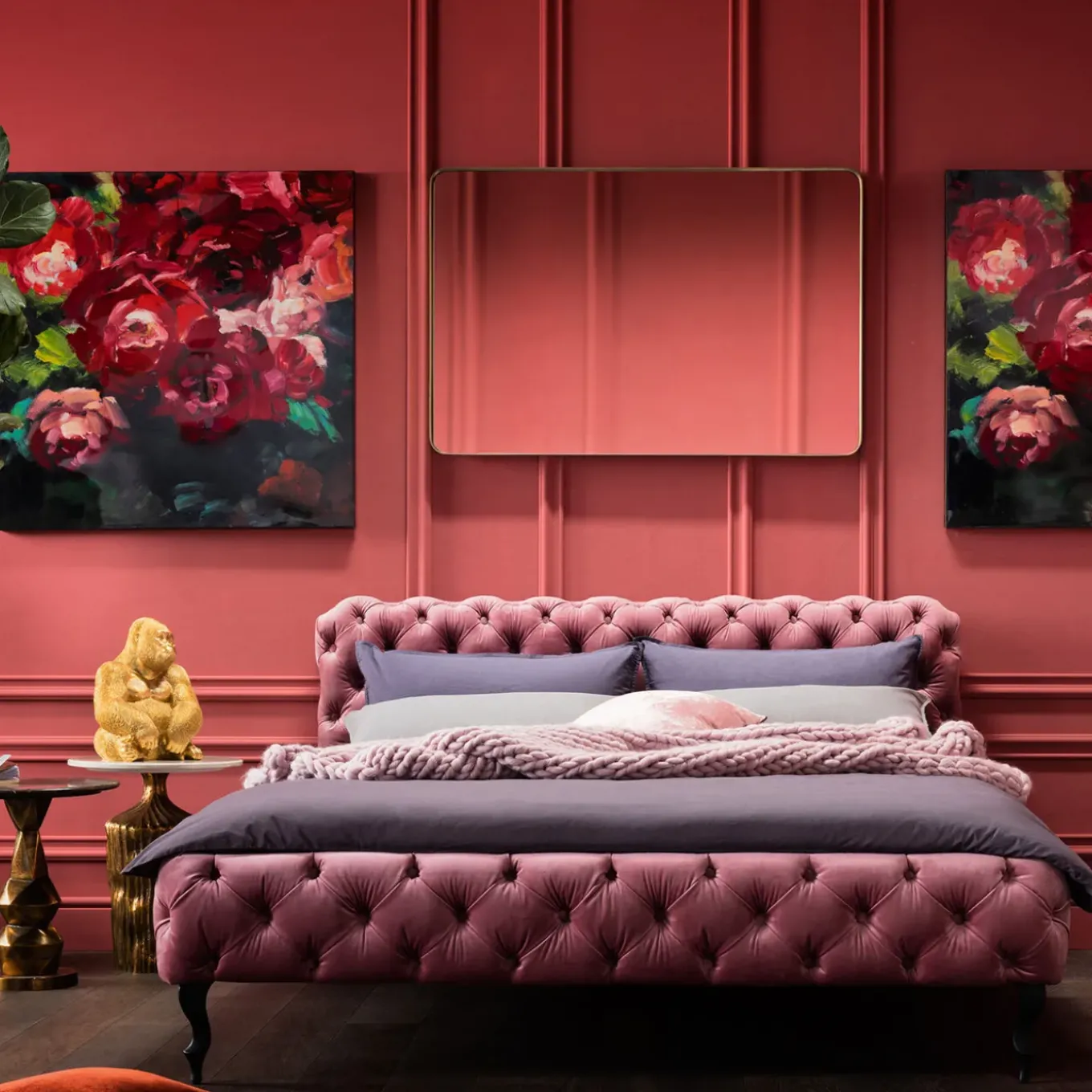 Lit Desire Velvet Rose 180X200Cm